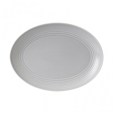 Royal Doulton Maze Light Grey Oval Platter 13 Inch 1054423, MPN: 1054423, 701587433198