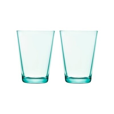 iittala Kartio Tumbler Set of 2 13.5 oz. Water Green, MPN: 1008633, 6411929510718