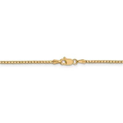 28 Inch 1.5mm Box Chain 14k Yellow Gold BOX150-28, MPN: BOX150-28, 886774614267