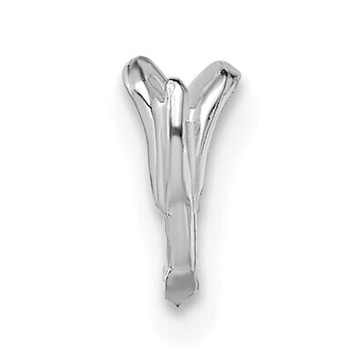 Casted with Ring Bail 14k White Gold WG1516, MPN: WG1516,