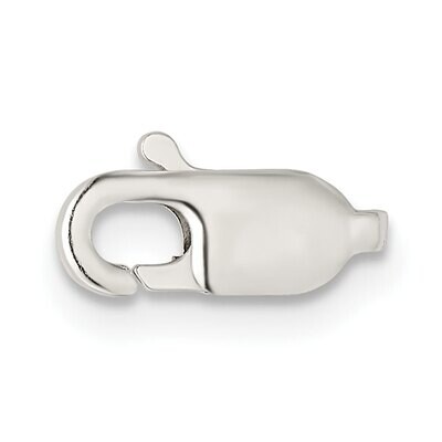 Standard Weight 10.2 x 3.8mm Lobster Clasp Sterling Silver SS3368, MPN: SS3368,