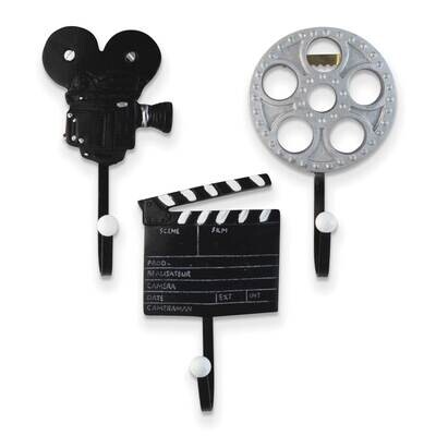 Set of 3 Resin Movie Theme Hooks GM22681, MPN: GM22681, 788089153656
