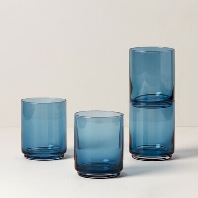 Lenox Tuscany Classics Stackable Blue Tall Set of 4 894462, MPN: 894462, 194372023948