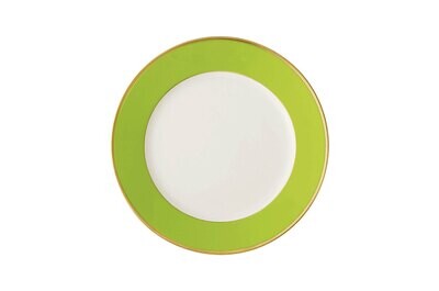 Robert Haviland Arc En Ciel Almond Green Dessert Plate 8.25 Inch HP68329, MPN: HP68329,