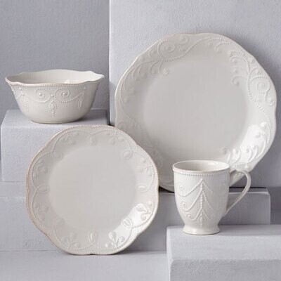 Lenox French Perle White 4 Piece Set 822967, MPN: 822967, 882864325020