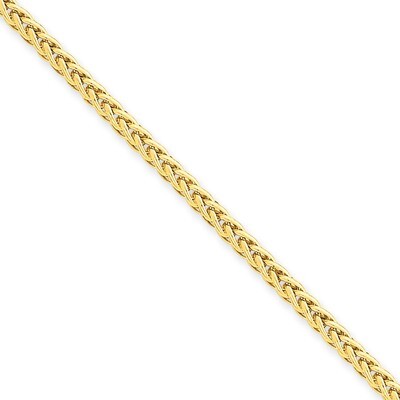 2.60mm Light Wheat Chain 16 Inch 14k Gold BC77-16, MPN: BC77-16, 886774403557