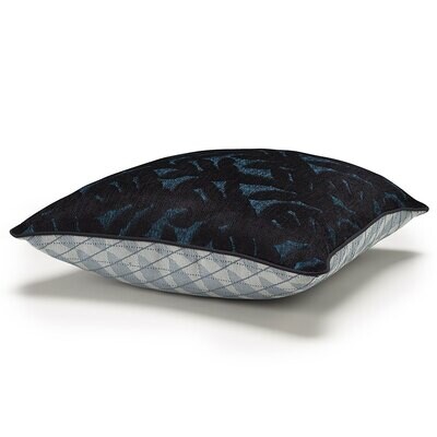 Le Jacquard Francais Empreintes Lagoon Cushion Cover 20 x 20 Inch 25871, MPN: 25871, 3660269258719