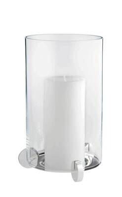 Ercuis Galet Hurricane Lamp With Candle 9 Inch Silver Plated F541523-23, MPN: F541523-23, 790955063…