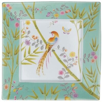 Raynaud Paradis Turquoise Square Trinket Tray 0404-33-600017, MPN: 0404-33-600017, 3660006664872