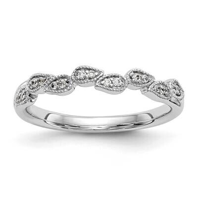 Diamond Band 14k White Gold RM3363B-010-WAA, MPN: RM3363B-010-WAA,