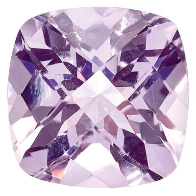Rose De France 16X12mm Cushion Checkerboard AA Quality Gemstone PQ-1612-CUX-AA, MPN: PQ-1612-CUX-AA,