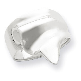 Polished Ring Sterling Silver QR2828-6