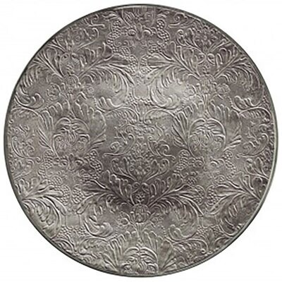 Raynaud Italian Renaissance Coupe Plate Flat Full Engraved Platinum 0824-47-113032, MPN: 0824-47-11…