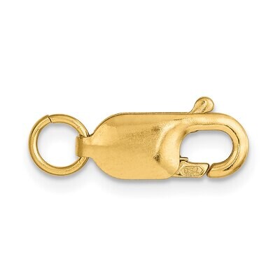 Standard Weight Lobster Clasp with Jump Ring Setting 18k Yellow Gold 8Y1619, MPN: 8Y1619,
