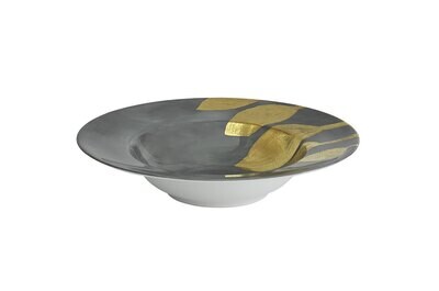 Robert Haviland Daphne Ardoise Rim Soup Plate 9 Inch HP16332-AR, MPN: HP16332-AR,