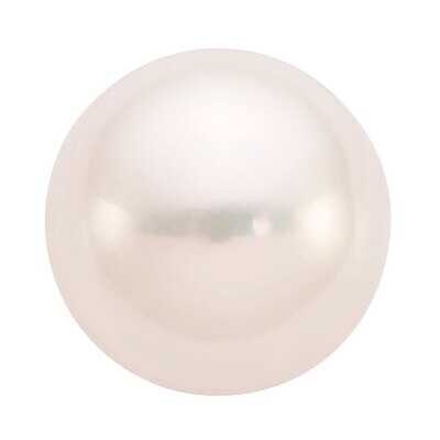 Akoya Pearl Cultured White 9mm Half Drilled AA Quality AP-0900-PLH-WH-AA, MPN: AP-0900-PLH-WH-AA,