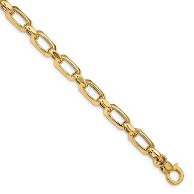 Leslie&#39;s Textured Bracelet 14k Gold Polished HB-LF1332-7.75, MPN: LF1332-7.75, 191101978920