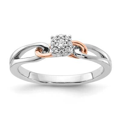 Si1/Si2, G H I, Cluster Ring 14k Gold Lab Grown Diamond RM7562E-008-WRLG, MPN: RM7562E-008-WRLG, 88…