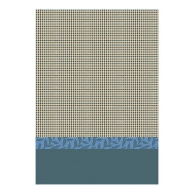 Le Jacquard Francais Hand Towel Josephine Blue 100% Cotton 27111 Set of 4, MPN: 27111, 3660269271114