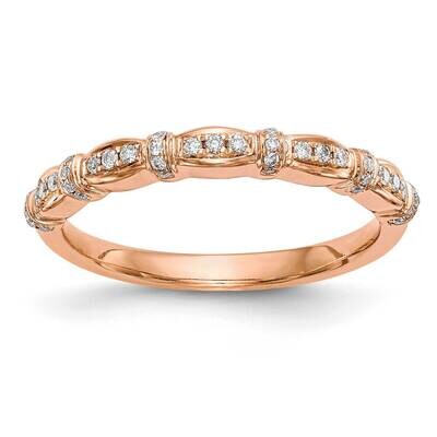 Diamond Band 14k Rose Gold RM3379B-017-RAA, MPN: RM3379B-017-RAA,