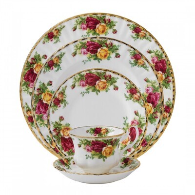 Royal Albert Old Country Roses 5 Piece Place Setting, MPN: IOLCOR00813, 798901568834
