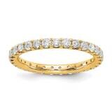 SI1/SI2 G H I Eternity Band 14k Yellow Gold Lab Grown Diamond ET0005-100-8YLG, MPN: ET0005-100-8YLG…