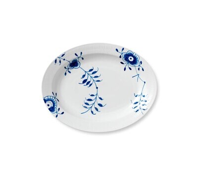 Royal Copenhagen Blue Fluted Mega Oval Platter Large 14.25 Inch 1016891, MPN: 1016891, 5705140711384