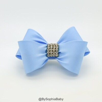 Light Blue Hair Clip Blue Bow Hair Clip Bow Hair Clip Toddler Blue Hair Clip Girls Bow Hair Clip Bi…
