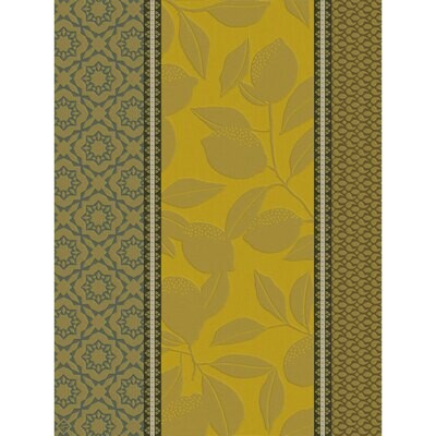 Le Jacquard Francais Tea Towel Sous Citronnniers Yellow 100% Coton 26835 Set of 4, MPN: 26835, 3660…