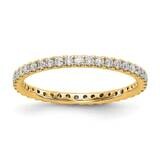 SI1/SI2 G H I Eternity Band 14k Yellow Gold Lab Grown Diamond ET0005-050-9YLG, MPN: ET0005-050-9YLG…