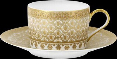 J. Seignolles Ormuz White Tea Cup and Saucer JS172022, MPN: JS172022,