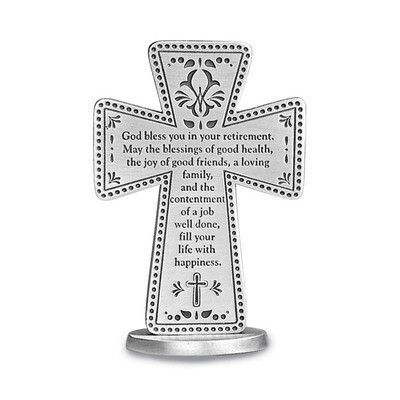 Retirement Standing Cross Silver-tone GM17530, MPN: GM17530, 785525216753