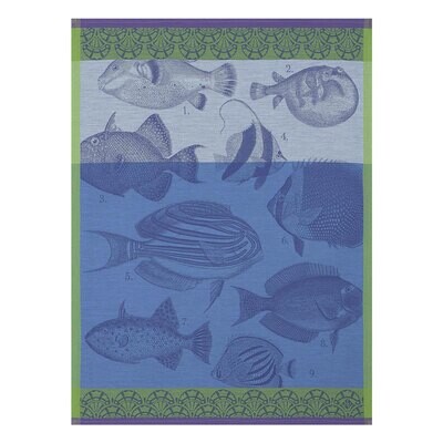 Le Jacquard Moorea Ocean Tea Towel 24x31 Set of 4, MPN: 24206, 3660269242060