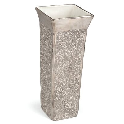 Michael Wainwright Tempio Luna Platinum Square Vase, MPN: 858304, 878686018653ÿ
