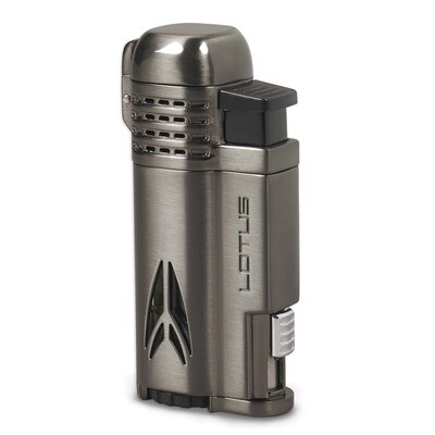 Defiant Four Pinpoint Flame Torch Lighter - Dark Gun Satin GM19856, MPN: GM19856, 894236015491