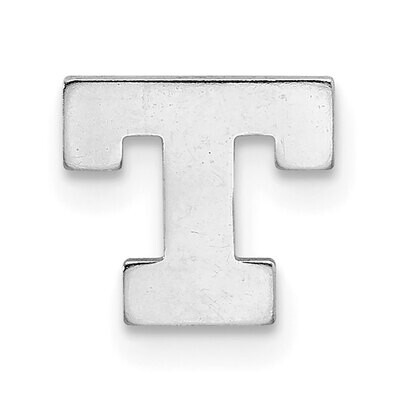 Die Struck Letter T 14k White Gold WG2221T, MPN: WG2221T,