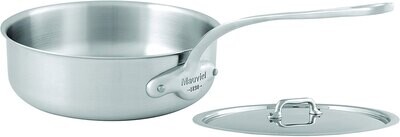 Mauviel M&#39;Urban Saute Pan with Lid 20cm 8 Inch 5011.21