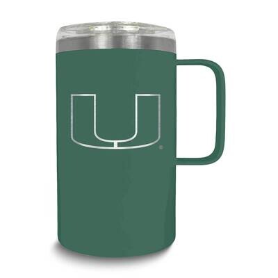 Collegiate Univeristy of Miami Stainless Steel Hustle Mug GM26107-UMF, MPN: GM26107-UMF, 1955680204…