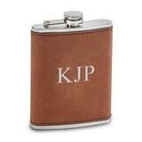 Caramel Leatherette 8 oz. Flask GM21760, MPN: GM21760, 47105023206