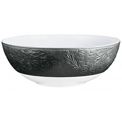 Raynaud Italian Renaissance Salad Bowl Black Mat 0819-46-507026, MPN: 0819-46-507026, 3660006772744