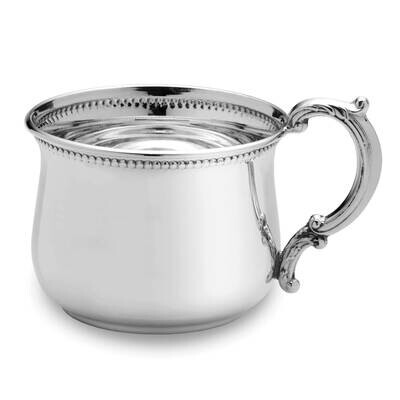 Empire Beaded Pot Belly Baby Cup Sterling Silver GM19832, MPN: GM19832, 781642017945
