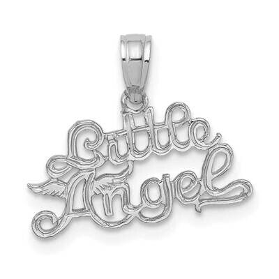 Little Angel Pendant 14k White Gold C3014W, MPN: C3014W, 196904083314