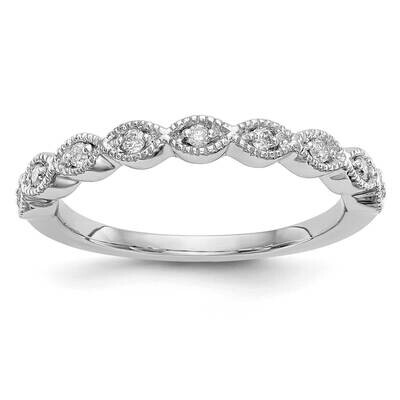 Diamond Band 14k White Gold RM3381B-010-WAA, MPN: RM3381B-010-WAA, 883957802749
