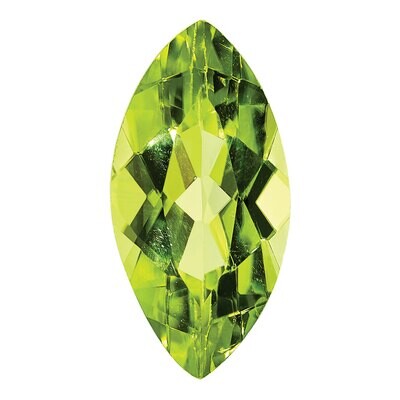 Peridot 5X2.5mm Marquise AA Quality Gemstone PE-05025-MQF-AA, MPN: PE-05025-MQF-AA,