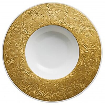 Raynaud Italian Renaissance Deep Plate With Engraved Rim Gold 0823-46-250027, MPN: 0823-46-250027, …