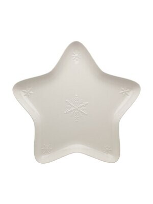Bordallo Pinheiro Pinheiro Snow Flakes Star Bowl Beige 65013425, MPN: 65013425, 5600876071880
