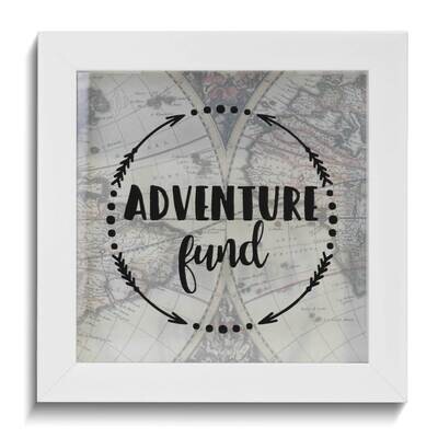 Adventure Fund White Wooden Shadow Box GM25478, MPN: GM25478, 751148077675