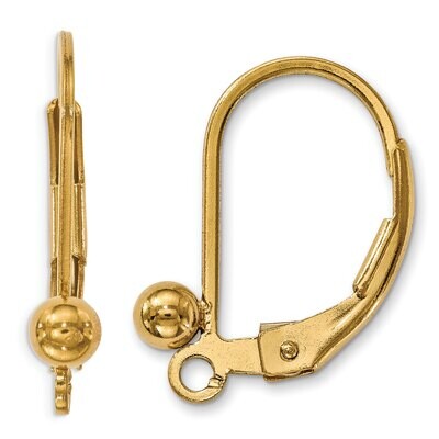 3.0mm Ball with Loop Leverback Setting Gold Filled GF4920, MPN: GF4920,