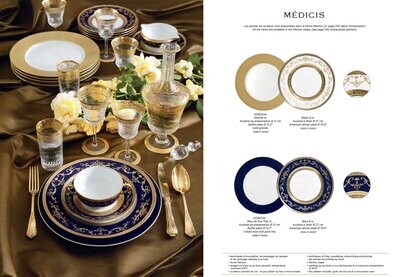 Raynaud Medicis Blanc Cream Soup Saucer, MPN: 0322-20-359018, 3660006570777