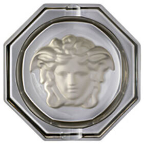 Versace Medusa Lumiere Haze Ashtray 6 1/4 Inch, MPN: 20665-321392-47516, 790955109506